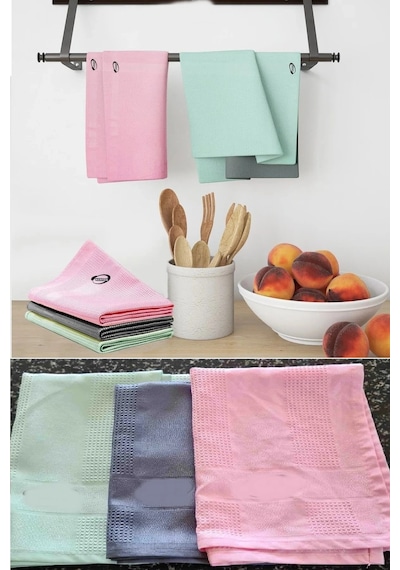 3 Adet Gerçek Mikrofiber Temizlik Bezi 40x60 Cm - İz Bırakmaz Cam Ev Araba Temizlik Bezi Çok Renkli