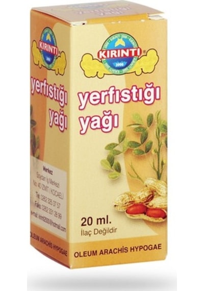 Kırıntı Yer Fıstığı Yağı 20 ML