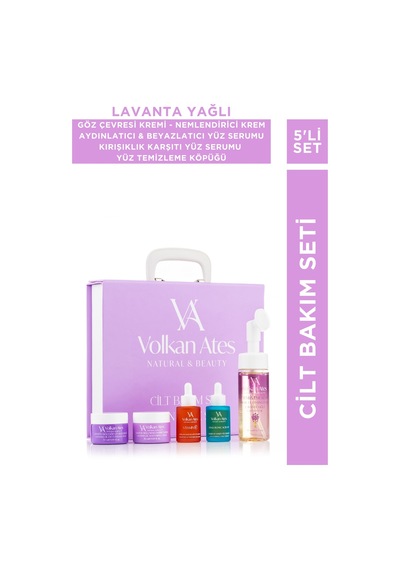 Cilt Bakım Seti (Göz Çevresi & Nemlendirici Krem - Hyaluronic Acid&C Vitamin - Yüz Temizleme Köpüğü)