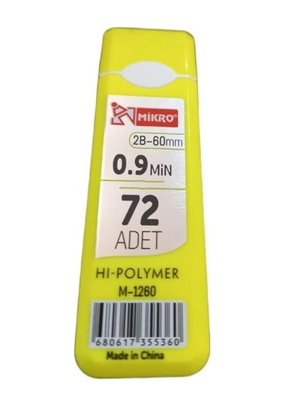 Mikro M-1260 60mm 0.9mm Kalem Ucu 12'li Paket