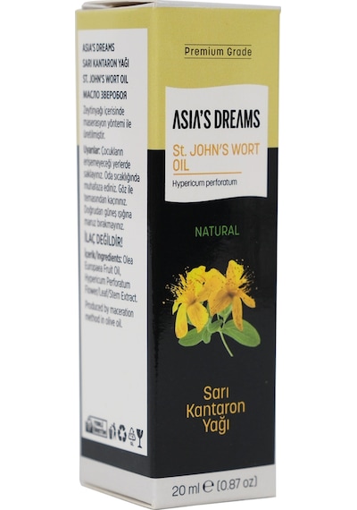 Asia's Dreams Sarı Kantaron Yağı 20 Ml