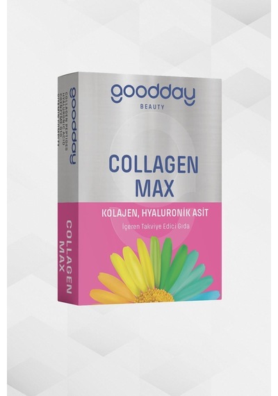 Goodday Collagen Max Hidrolize Kolajen, Hyaluronik Asit Ve Vitamin Kompleksi 30 Tablet Takviye Edici Gıda