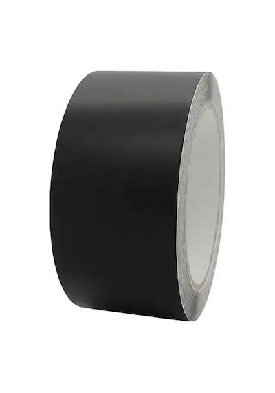 Siyah Yapışkanlı Güvenlik Bandı 9,2 Cm X 4 Metre