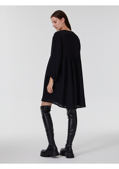 Oversize Kadın Elbise Siyah