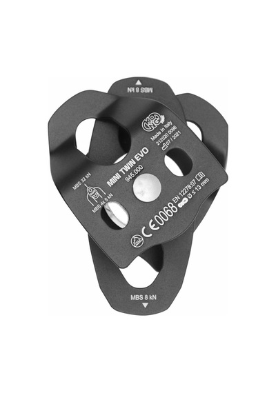 Kong Mini Twin Evo 32kn Çiftli İkiz Makara En 12278 Onaylı 94500np00kk Siyah