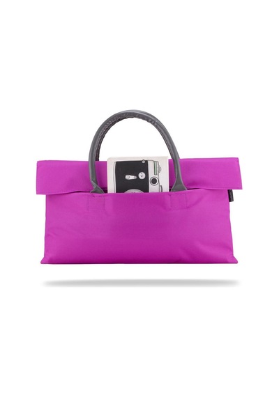 Classone Byn-el009 Wtxpro Su Geçirmez Kumaş 13-14 İnch Bayan Laptop, Notebook, Apple Uyumlu MacBook Air El Çantası- Tote Bag- Fuşya