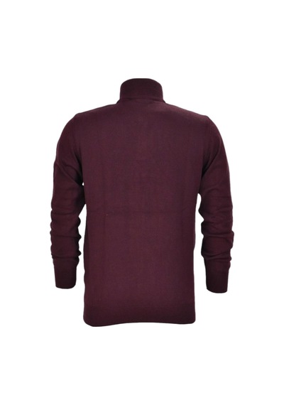 Erkek Spor Düz Fermuarlı Yaka Kazak R22949 Bgl-st03181 001