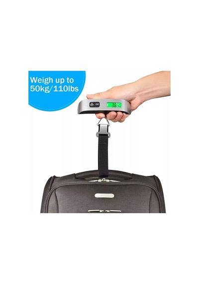 Dijital El Kantarı 50 Kg Bavul Valiz Kurban Terazisi + Pil Hediyeli Crchmgo