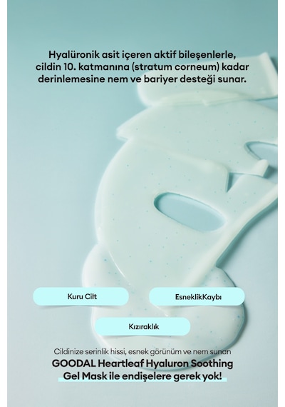 Goodal Heartleaf Hyaluron Soothing Gel Mask