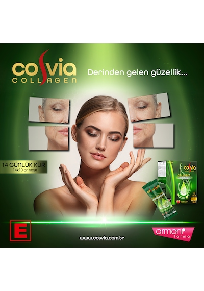 Cosvia Collagen Hidrolize Peptid 4 Pk. 120 Saşe 4 Aylık