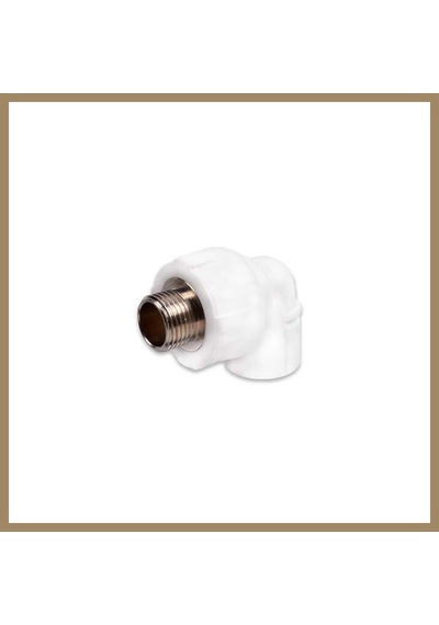Bezos Pprc 20mm1/2 Dış Dişli Dirsek 1 Adet 22