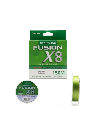 Remixon Fusion 150m X8 Green İp Misina 0,18mm