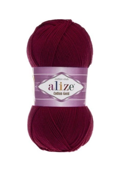 Alize Cotton Gold -57 Bordo