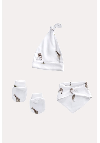 Mama Padre Jirafa Yenidoğan Mini Set - 4 Parça Renkli - 861046954 Renkli