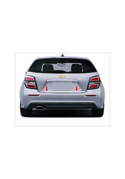 Chevrolet Aveo Hb Krom Bagaj Alt Çıtası 2011 Üzeri N11.592