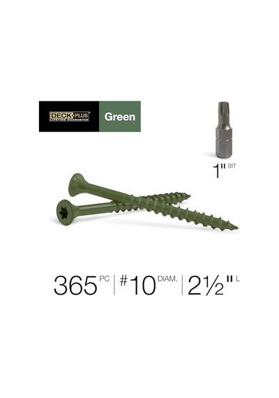 Ceramic Screws Green 10 X 2.5-ın. 5-lbs. -48402 Diğer