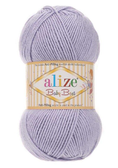 Alize Baby Best 5 Adet 682 Lavanta Rengi El Örgü İpliği