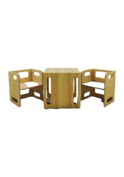 Woodlife Çocuk Ders Çalışma - Oyun Masası Takımı