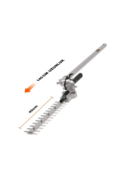 Worx Wa0220 Wg186e.1 Ile Uyumlu 43cm Teleskobik Uzatmalı Açı Ayar