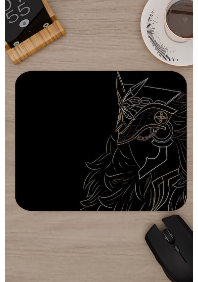 Capitano Genshin Impact Anime Oyuncu V1 - 22x18 Gaming Mouse Pad Fare Altlığı