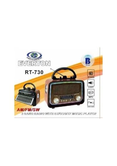 Everton Rt-730 Bluetooth Usb-micro Sd Saatli Nostaljik Radyo Kdo