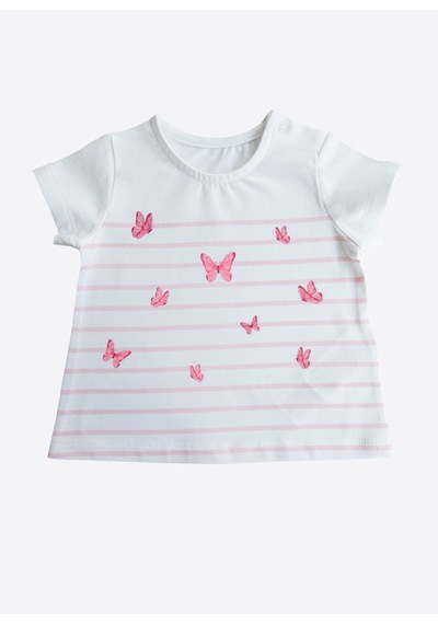 KitiKate Organik Nomi T-shirt Beyaz