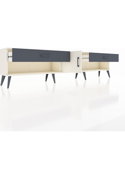 Arges Tv Ünitesi Tek Raflı 2 Çekmeceli Tek Kapaklı 220x30x51 Aytaşı-aytaşı/antrasit Aytası/antrasıt - Aytası Arges Tv Ünitesi Tek Raflı 2 Çekmeceli Tek Kapaklı 220x30x51 Aytaşı-aytaşı/antrasit Aytası/antrasıt - Aytası