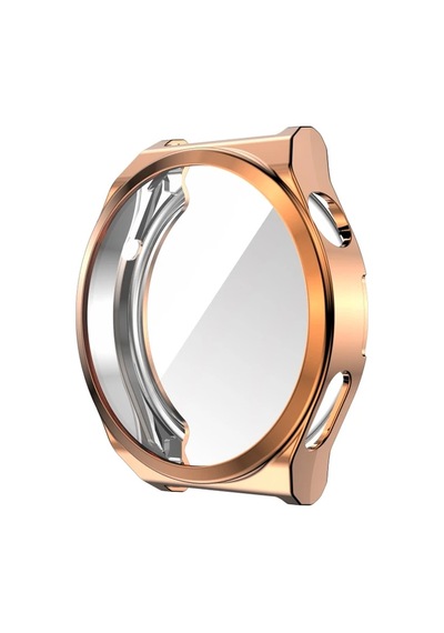 Ally Huaewei Watch Gt 3 Pro 43mm Kılıf 360 Full Koruma Ultra İnce Silikon Kılıf- 5775 Renk: Şeffaf 2