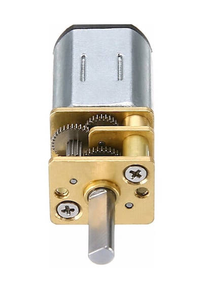 N20 Mikro Metal Redüktörlü Dc Motor 6V 60 Rpm