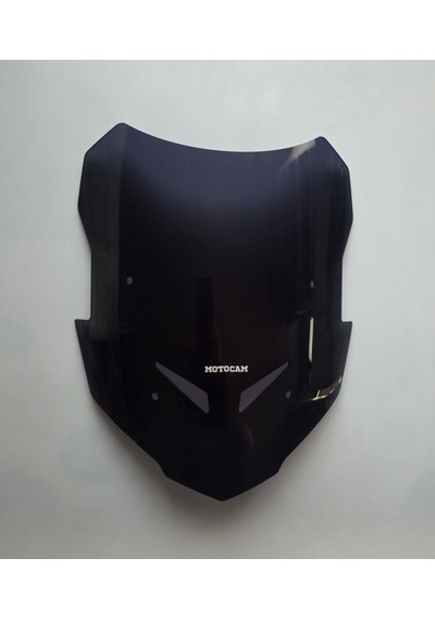 Motocam Yamaha Tracer 9 Gt Ön Cam 2021-2024 Model 39cm Siyah Renkli 4mm Sportif