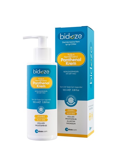 Bidoze Yoğun Nemlendirici Panthenol Krem 100 ML