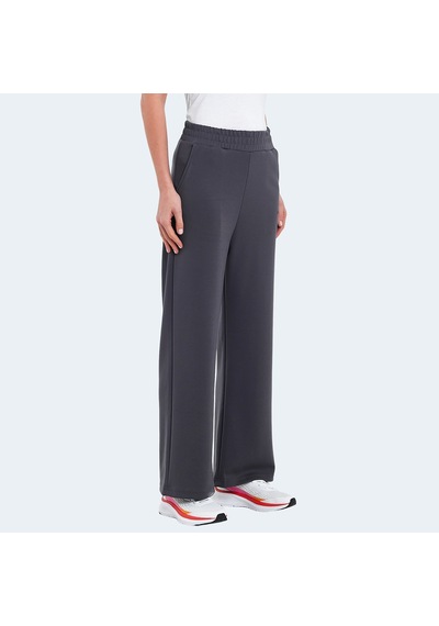 Slazenger VILLE Kadın Cepli Bol Paça Koyu Gri Eşofman Altı