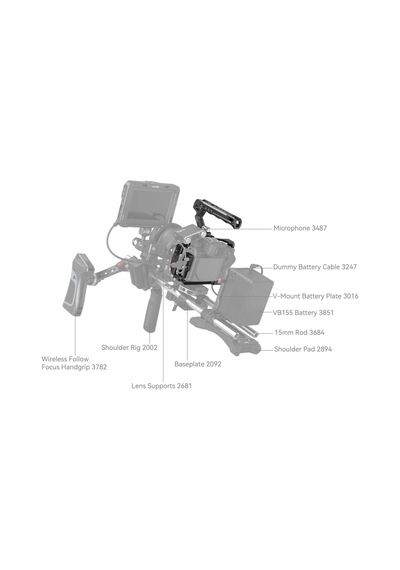 Smallrig 4520 Nikon Z6ııı İçin Kamera Kafesi Kiti