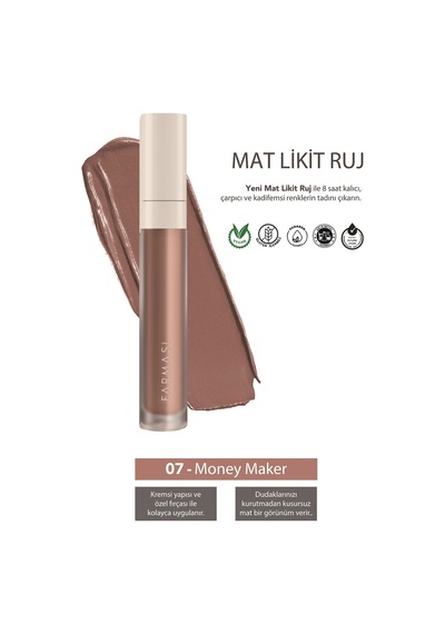 Farmasi Mat Likit Ruj 07 Money Maker