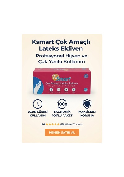 K Smart 6 Lı Muayne Eldiveni 25pk