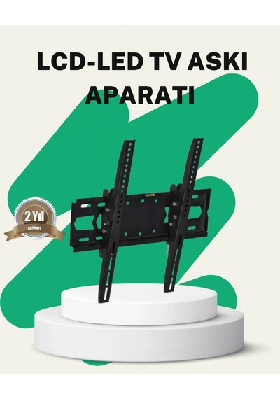 32 İnç Tv Duvar Askı Braketi Stabil Güvenli Montaj Çelik Gövde Çok Renkli