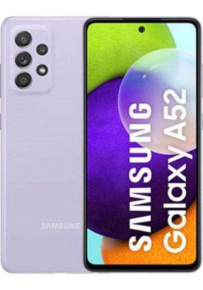 Samsung Galaxy A52 Mor 128 Gb 8 Gb Ram Yenilenmiş Telefon