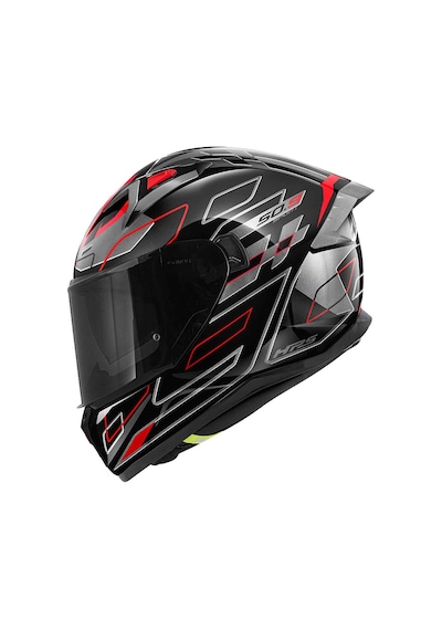 Givi 50.9 Assault Kapalı Motosiklet Kaskı Siyah - Titanyum - Kırmızı