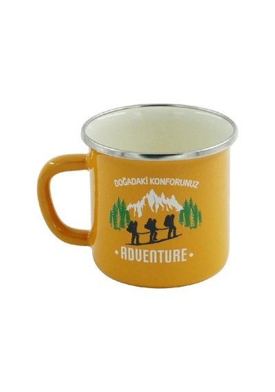 Orcamp Out-1900 Emaye Kupa 9 Cm Sarı