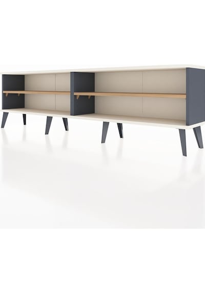 Arges Tv Ünitesi 2 Raflı 176x30x51 Antrasit-aytaşı/çam Aytası/atlas Çam Arges Tv Ünitesi 2 Raflı 176x30x51 Antrasit-aytaşı/çam Aytası/atlas Çam