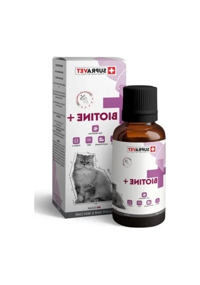 Kedi Tüy Sağlığı İçin Biotine Multi Vitamin Damlası 100 Ml