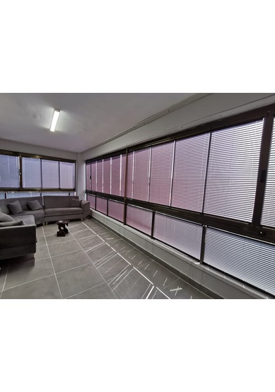 Plise Perde Premium Cam Balkon Isı Yalıtım Leke Tutmaz Katlanır Perde Antrasit