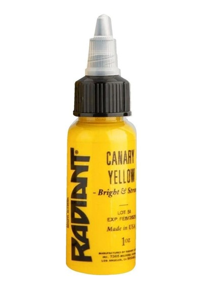 Canary Yellow - Radiant Tattoo Dövme Boyası - 1oz/30ml