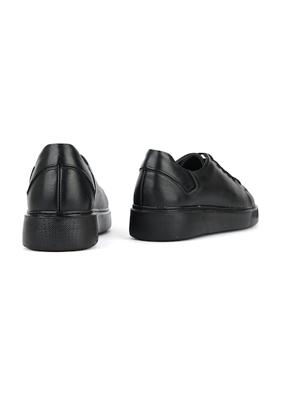 Ziya, Erkek Hakiki Deri Sneaker 161423z5141 Siyah 161423z5141 000