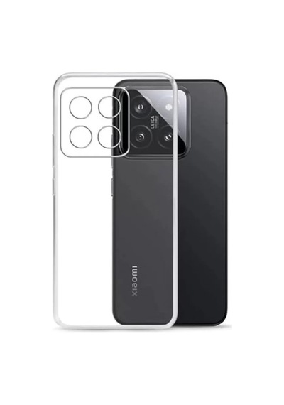 Newface Xiaomi Mi 15 Pro Kılıf Lüx Şeffaf Silikon Resimdeki