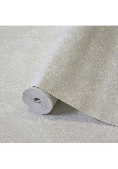 Adawall Düz Desen Duvar Kağıdı Rococo 1402-3/15, Bej, 1.06x15.6m - 16.5m²