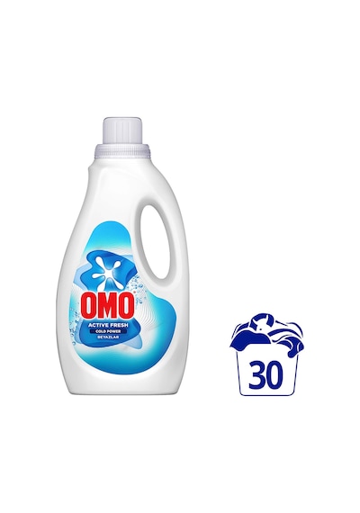 Omo Active Fresh Cold Power Beyazlar İçin Sıvı Deterjan 1500 Ml X1 Diğer