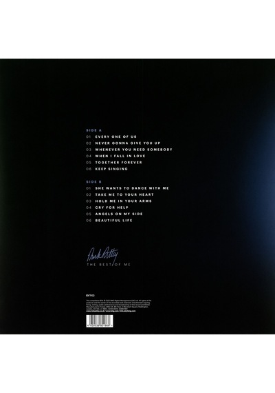 Rick Astley - The Best Of Me 2022 Reissue - Plak