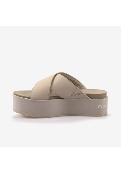 Calvin Klein Kadın Spor & Sneaker Ayakkabı Yw0yw01349 Bej
