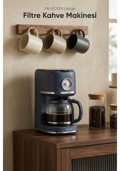 Fressi FR-FC1015 1,5 L Kadranlı Filtre Kahve Makinesi